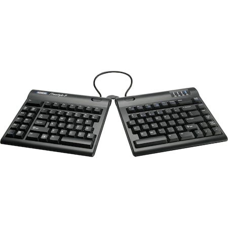 Kinesis Freestyle2 Blue Keyboard For P KB800PB-BT